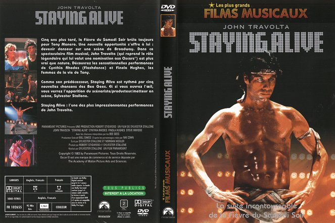 Staying Alive (Sigue la fiebre) - Carátulas