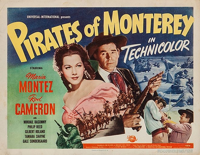 Pirates of Monterey - Lobby Cards