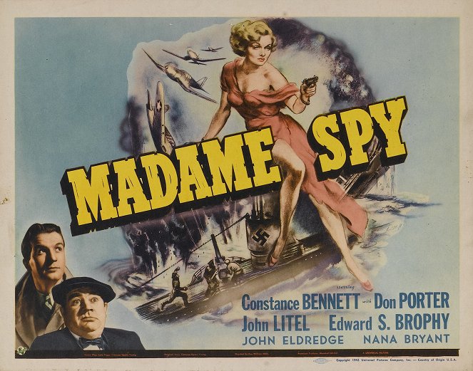 Madame Spy - Lobby Cards