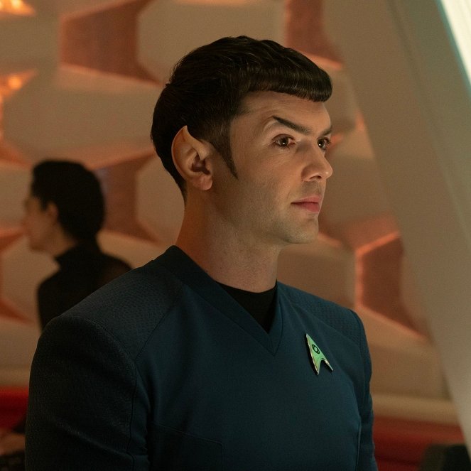Star Trek: Különös új világok - Emberi színjáték - Filmfotók - Ethan Peck