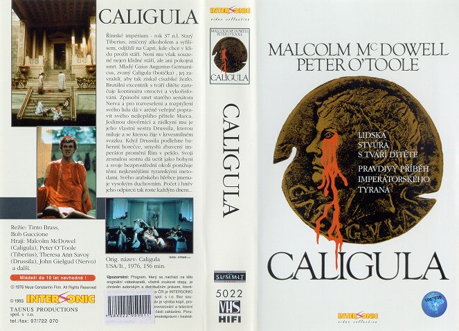 Calígula - Carátulas