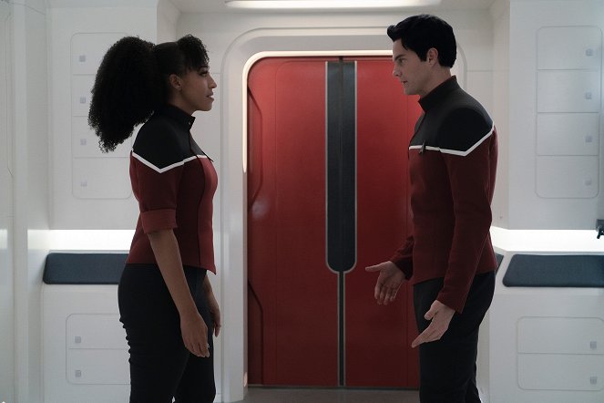 Star Trek: Strange New Worlds - Season 2 - Tierisch olle Sternenreisende - Filmfotos - Tawny Newsome, Jack Quaid