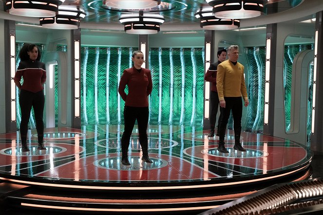 Star Trek: Strange New Worlds - Season 2 - Those Old Scientists - Van film - Tawny Newsome, Christina Chong, Jack Quaid, Anson Mount