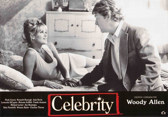 Celebrity - Schön, reich, berühmt - Lobbykarten - Melanie Griffith, Kenneth Branagh
