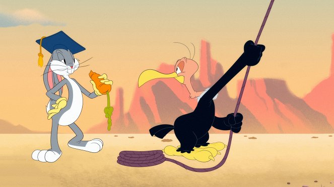 Looney Tunes Cartoons - Season 1 - Buzzard School / Marvin Flag Gag: Giant Alien Mouth / Wet Cement - Filmfotos