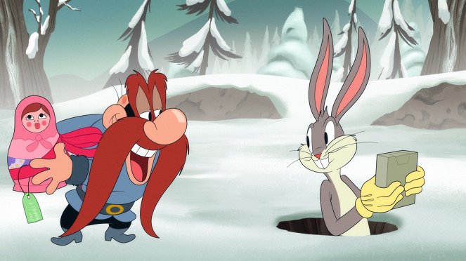 Looney Tunes Cartoons - Siberian Sam / Hole Gag: Fishing Pole / Fleece and Desist / Marvin Flag Gag: Mirror / Split Screen Marvin - Van film