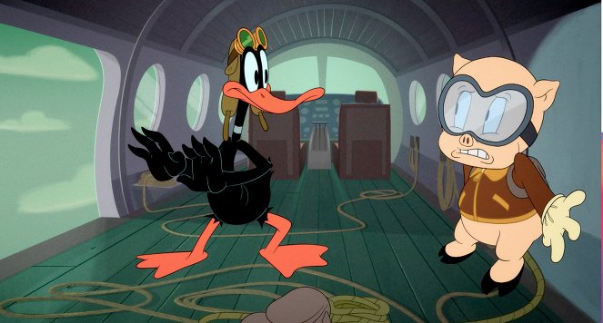 Looney Tunes Cartoons - Chain Gangster / Telephone Pole Gag: Sylvester Car Jack Lift / Falling for It - De la película