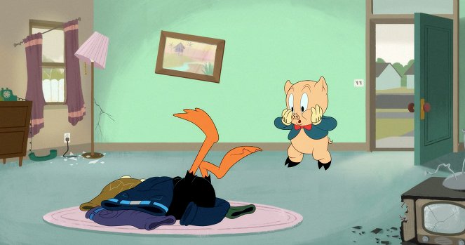 Looney Tunes Cartoons - The Case of Porky’s Pants / Fully Vetted - De la película