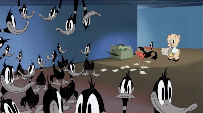 Looney Tunes Cartoons - Puma Problems / Marvin Flag Gag: Bowling Ball / Duplicate Daffy - Photos