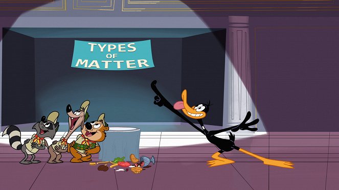Wabbit: A Looney Tunes Production - Etiquette Shmetiquette / Daffy in the Science Museum - Z filmu