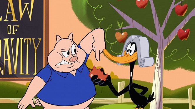 Looney Tunes: Nové příběhy - Etiquette Shmetiquette / Daffy in the Science Museum - Z filmu