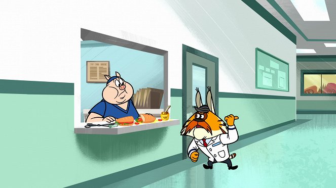 Die neue Looney Tunes Show - Season 2 - Schweinchen Dick als Pfleger / Das Tennismatch - Filmfotos