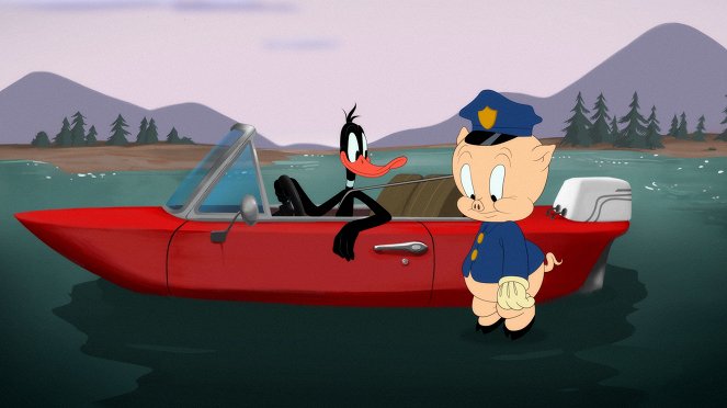 Looney Tunes Cartoons - Season 3 - Frame the Feline / Daffy Traffic Cop Stop: Boating License / Unlucky Strikes - Filmfotos