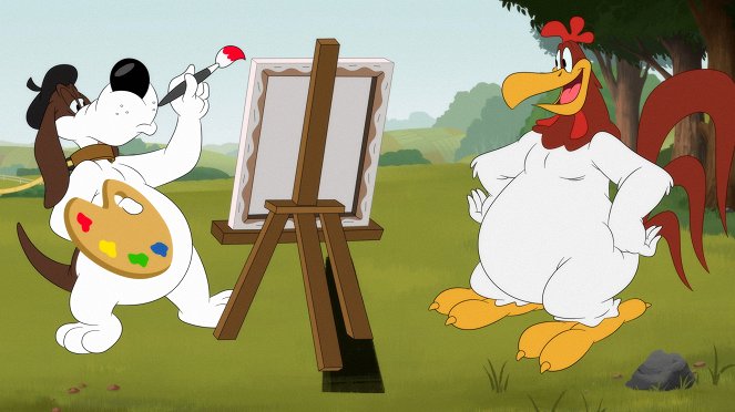 Looney Tunes Cartoons - Bathy Daffy / End of the Leash: Bullseye Painting / Rabbit Sandwich Maker / Put the Cat Out: Window - Filmfotos