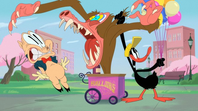 Looney Tunes Cartoons - Lesson Plan 9 from Outer Space / Balloon Salesman: Baboon / Portal Kombat - De la película