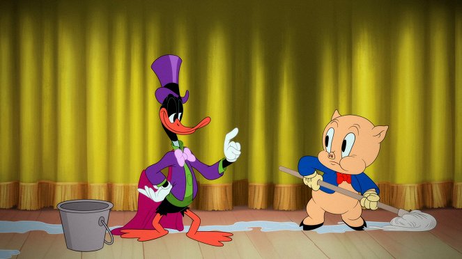 Looney Tunes Cartoons - Hideout Hare / Daffy Magician: An Ordinary Mop - Van film