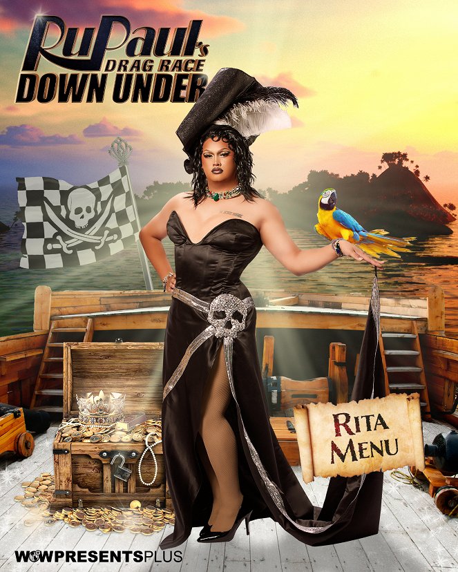 RuPaul's Drag Race Down Under - Promoción - Rita Menu