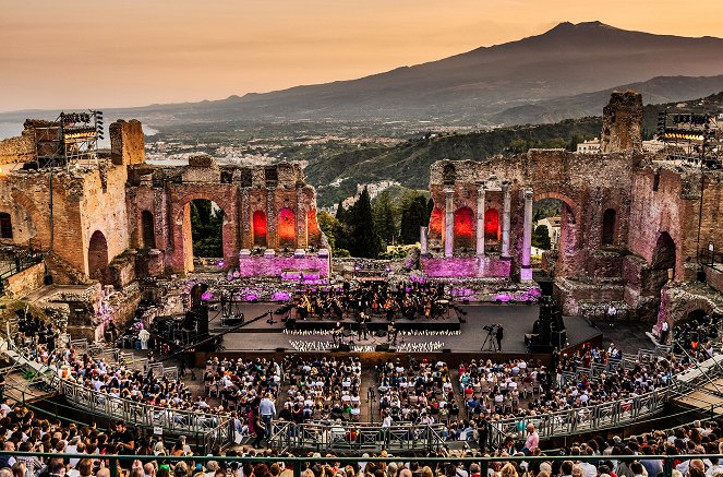 David Garrett in concert - Aus dem antiken Theater in Taormina auf Sizilien - De filmes