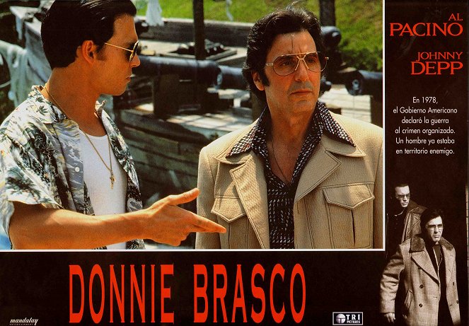 Operaatio Donnie Brasco - Mainoskuvat - Johnny Depp, Al Pacino