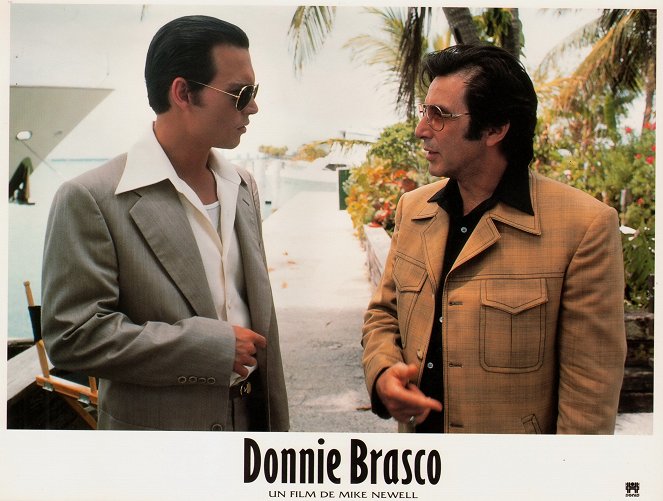 Donnie Brasco - Lobbykaarten - Johnny Depp, Al Pacino