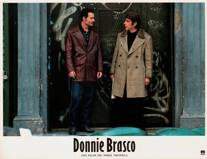 Donnie Brasco - Lobbykaarten - Johnny Depp, Al Pacino