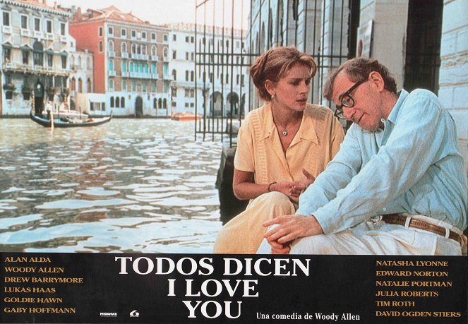 Everyone Says I Love You - Lobby Cards - Julia Roberts, Woody Allen