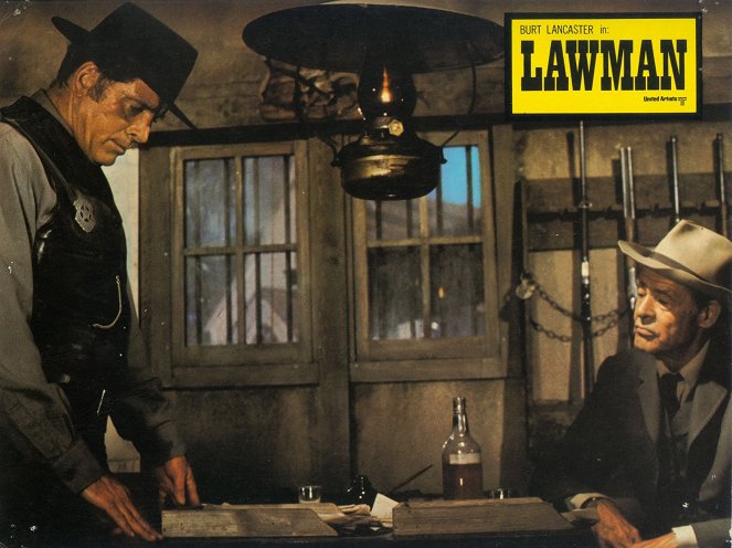 L'Homme de la loi - Cartes de lobby - Burt Lancaster