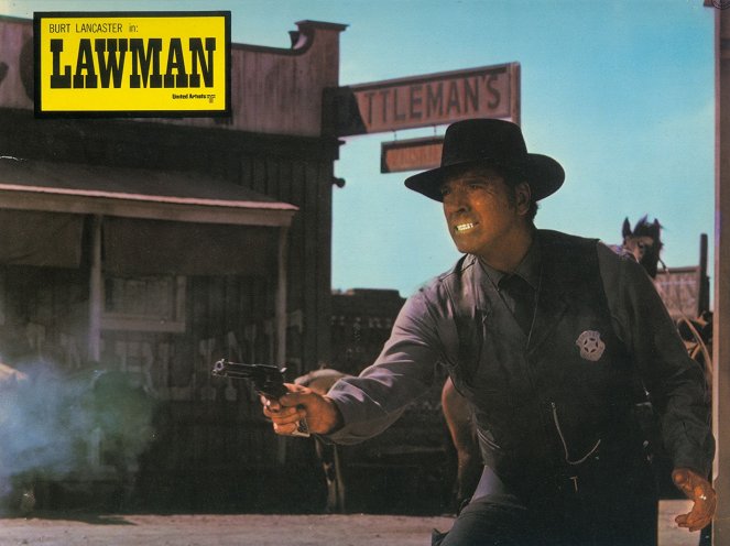 Lawman - Lobbykarten - Burt Lancaster