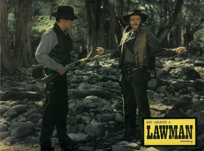 Lawman - Lobby karty - Burt Lancaster