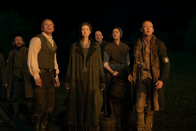 Outlander - Az idegen - Death Be Not Proud - Filmfotók - Sam Heughan, Caitríona Balfe, John Bell