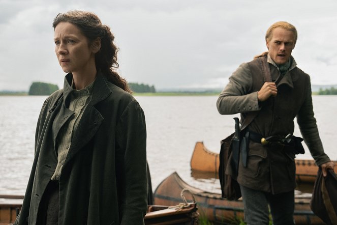 Outlander - Die Highland-Saga - Where the Waters Meet - Filmfotos - Caitríona Balfe, Sam Heughan
