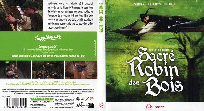 Bláznivý príbeh Robina Hooda - Covery