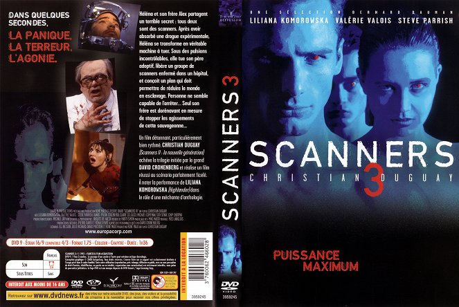 Scanners III: The Takeover - Capas