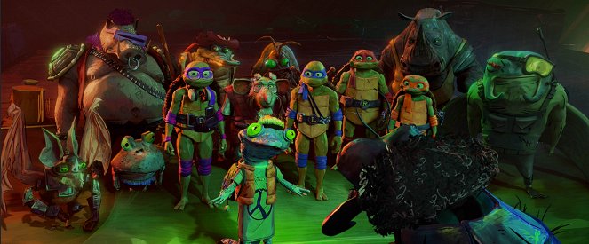 Wojownicze żółwie ninja: Zmutowany chaos - Z filmu