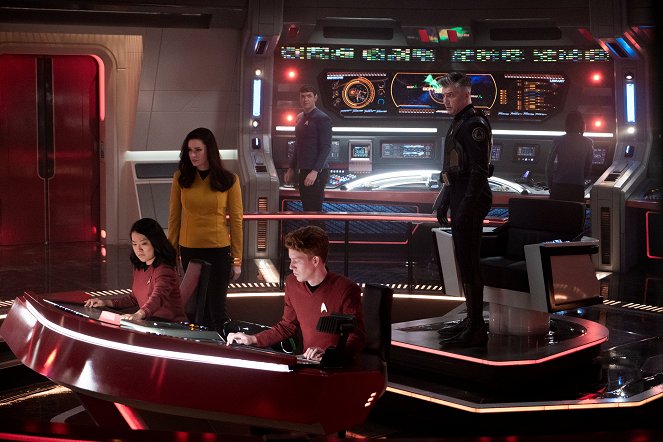 Star Trek: Strange New Worlds - Hegemony - Kuvat elokuvasta - Rebecca Romijn, Anson Mount