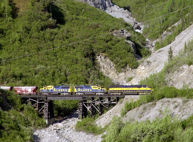 Eisenbahn-Romantik - Mit Dampf und Diesel durch Alaska - Z filmu