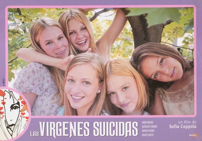 Virgin Suicides - Cartes de lobby - Leslie Hayman, Kirsten Dunst, Chelse Swain, A.J. Cook