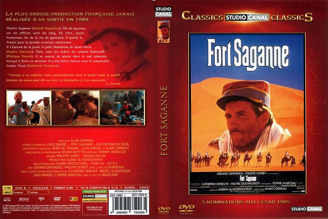 Fort Saganne - Covers