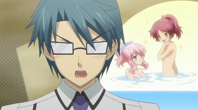 Baka and Test - Summon the Beasts - Me, Peeking, and Guys' Friendship! - Photos