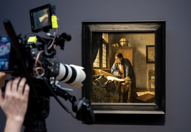 EOS: Vermeer – největší výstava - Z natáčení