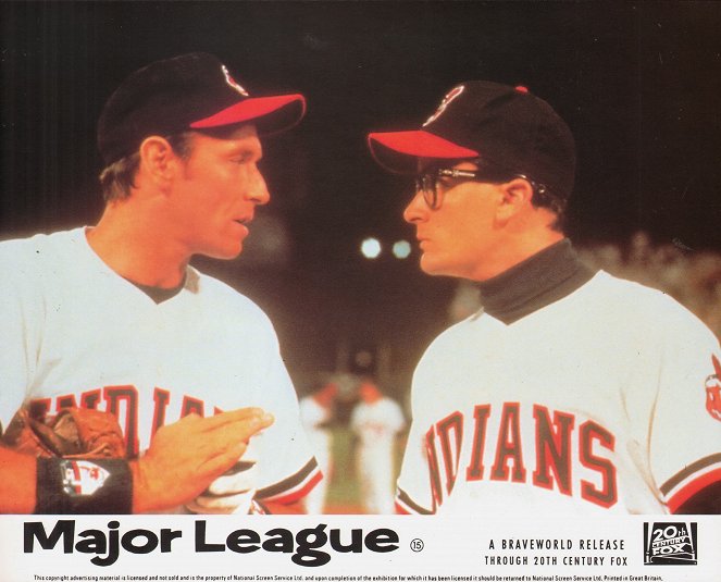 Major League - Lobby Cards - Corbin Bernsen, Charlie Sheen