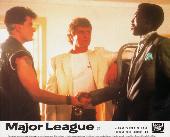 Major League - Lobbykaarten - Charlie Sheen, Tom Berenger, Wesley Snipes