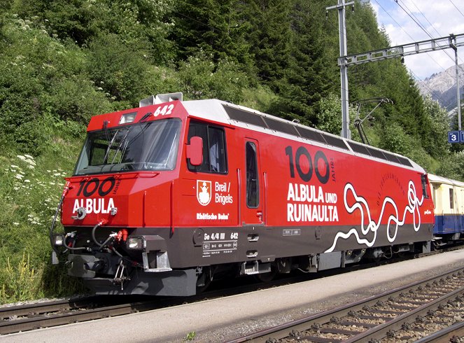 Eisenbahn-Romantik - Albula-Bahnkarussell – jodelnde Loks auf rhätischen Gleisen - Z filmu