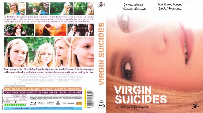 As Virgens Suicidas - Capas