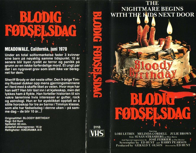 Bloody Birthday - Covers