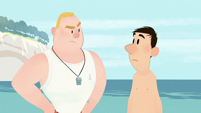 Le Petit Nicolas : Tous en vacances ! - Un chouette château de sable - De la película