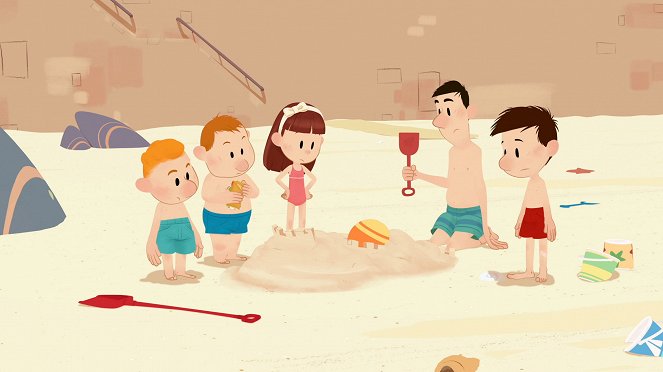 Der kleine Nick und die Ferien - Die prächtige Sandburg - Filmfotos