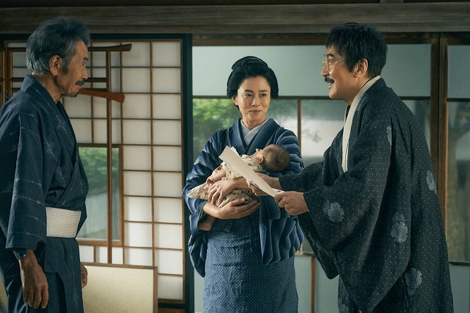 Ginga tecudó no čiči - Z filmu - Min Tanaka, Maki Sakai, Kódži Jakušo