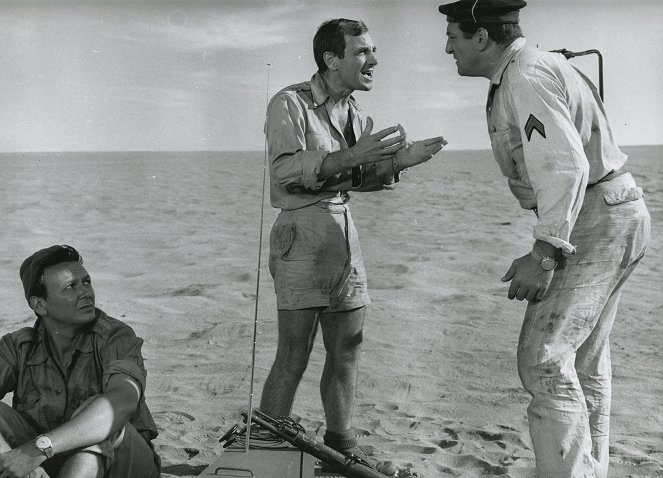 Un taxi para Tobruk - De la película - Maurice Biraud, Charles Aznavour