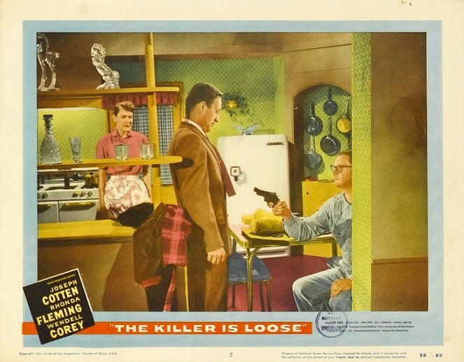 The Killer Is Loose - Lobby Cards